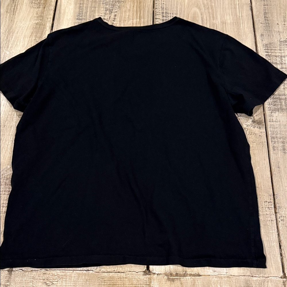 Polo by Ralph Lauren Men's Black Tee with Green Logo - Picture 9 of 9